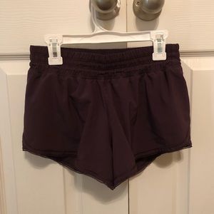 Lululemon Burgundy Shorts
